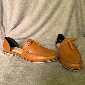 Sole Society Blair Leather Cutout Loafer